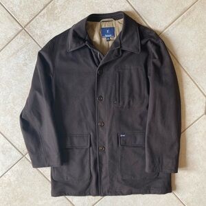 Faconnable Dark Brown Trench jacket